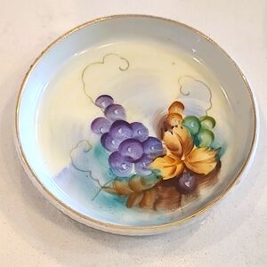 Handpainted Lefton Grape Coaster